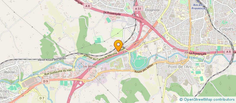 localisation de l'entreprise SCI AIX - LE TUBET à AIX-EN-PROVENCE