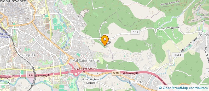 localisation de l'entreprise SCI AIX OMBRAGE à AIX-EN-PROVENCE