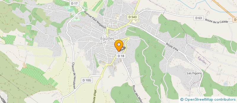 localisation de l'entreprise SCI AIX PERT à EGUILLES