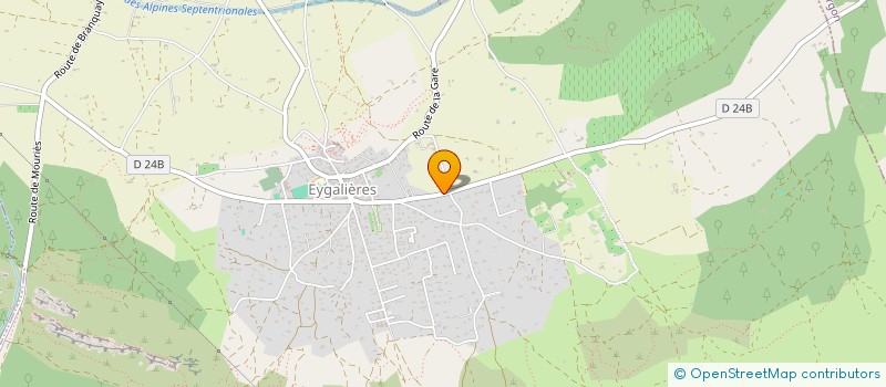 localisation de l'entreprise SCI AIXELA  EYGALIERES