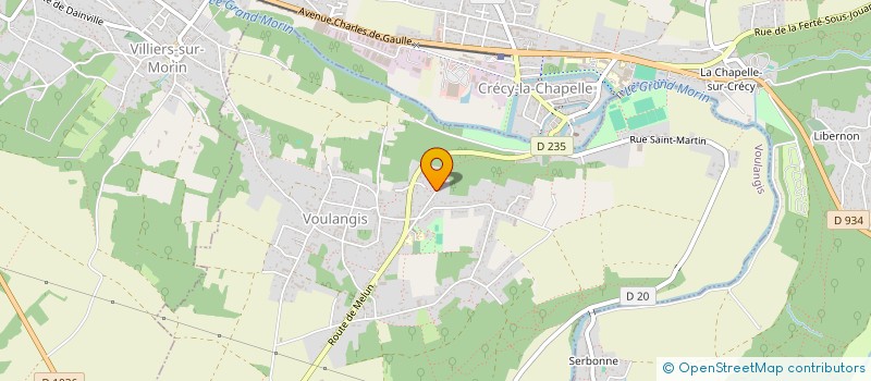 localisation de l'entreprise SCI AIYA  VOULANGIS