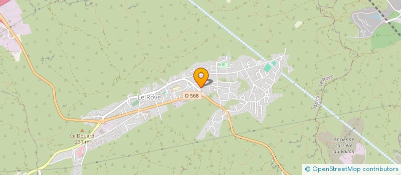 localisation de l'entreprise SCI AJ ET SES FILS  LE ROVE