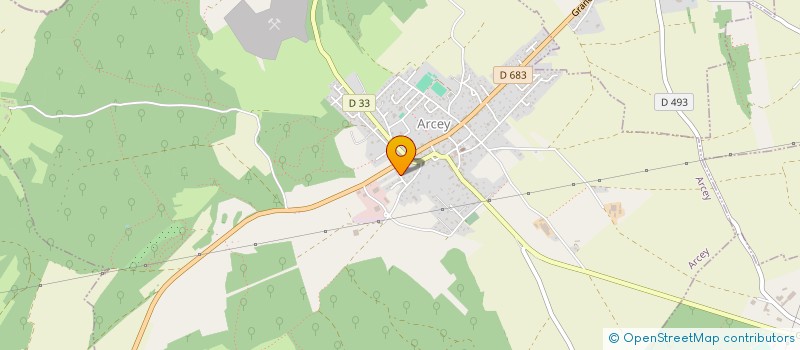 localisation de l'entreprise SCI AJ GOLDEN  ARCEY