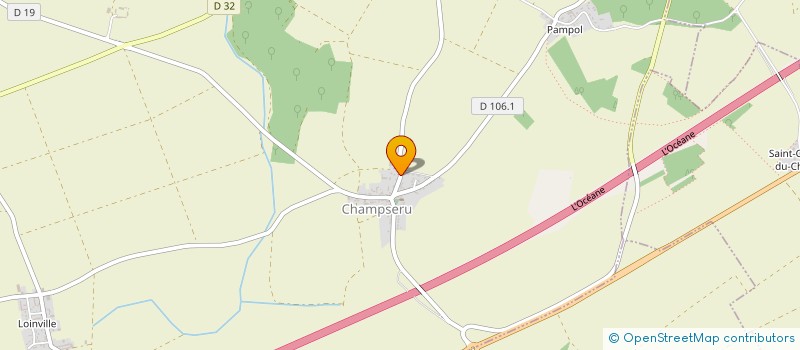 localisation de l'entreprise SCI AJA à CHAMPSERU