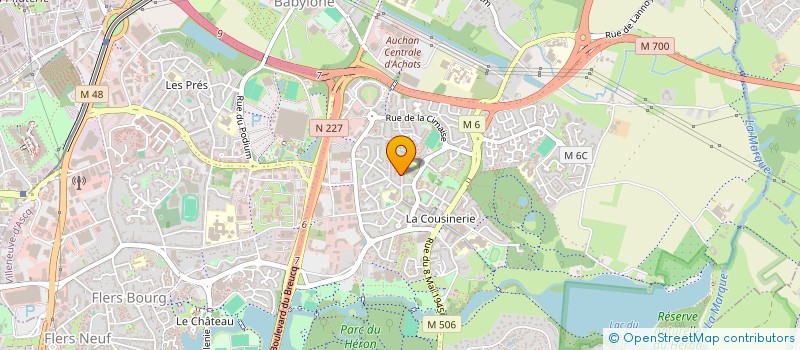 localisation de l'entreprise SCI AJAJ à VILLENEUVE-D'ASCQ