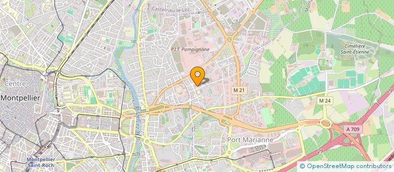 localisation de l'entreprise SCI AJALES à MONTPELLIER