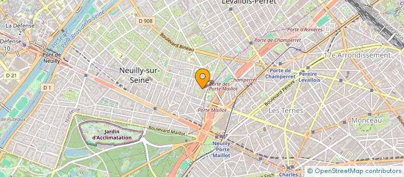 localisation de l'entreprise SCI AJAN à NEUILLY-SUR-SEINE