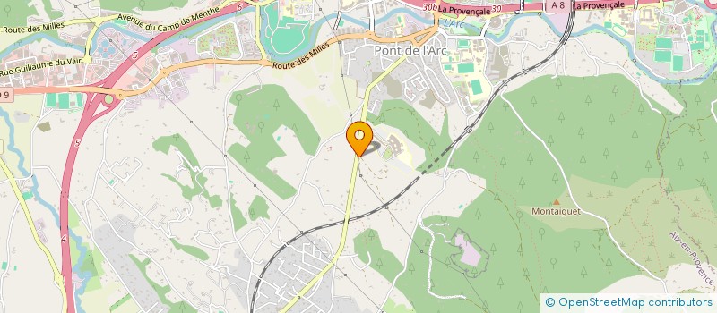localisation de l'entreprise SCI AJAX 1  AIX-EN-PROVENCE