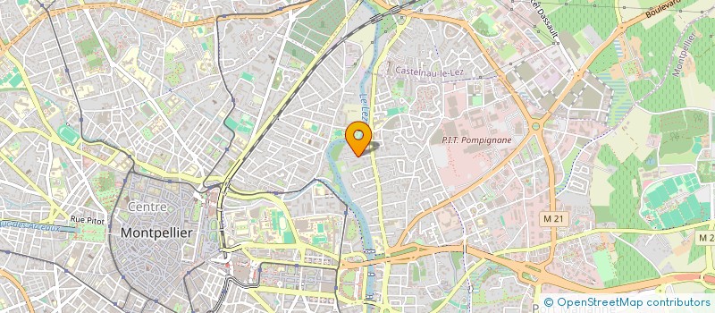 localisation de l'entreprise SCI AJAX à MONTPELLIER