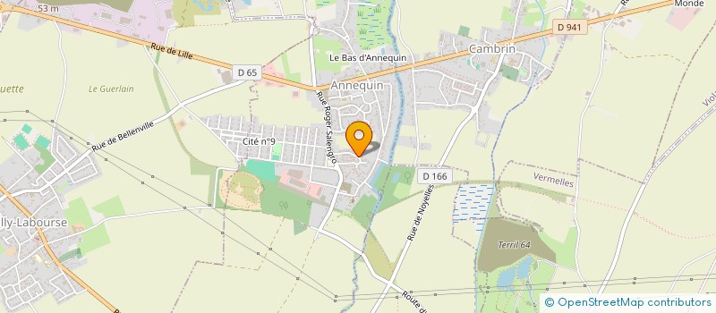 localisation de l'entreprise SCI AJBS  ANNEQUIN