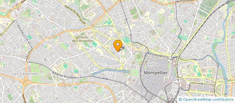 localisation de l'entreprise SCI AJC 3 à MONTPELLIER