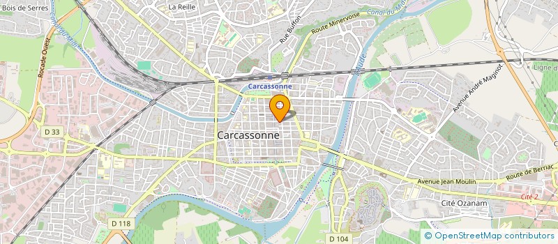 localisation de l'entreprise SCI AJC 66 à CARCASSONNE
