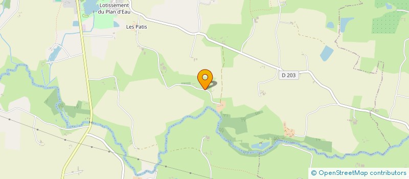 localisation de l'entreprise SCI AJC IMMOBILIER à OMBREE D'ANJOU