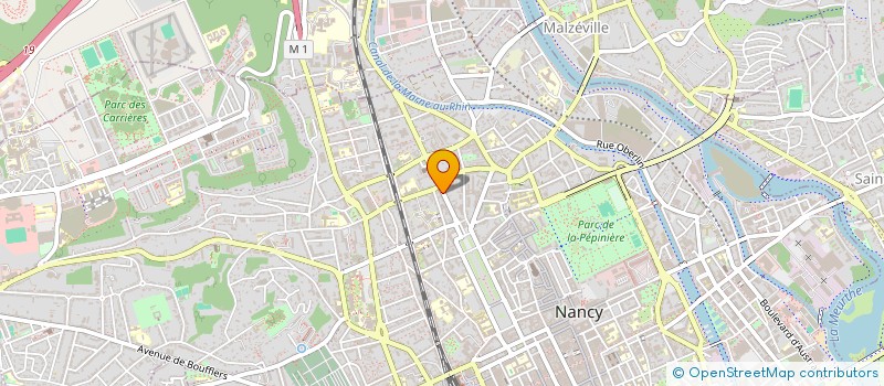 localisation de l'entreprise SCI AJC LUXEMBOURG  NANCY