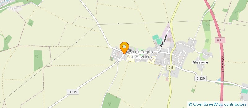 localisation de l'entreprise SCI AJD  SAINT-CREPIN-IBOUVILLERS