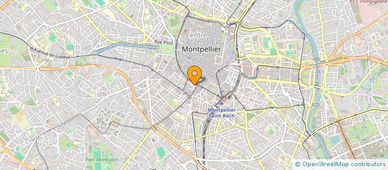 localisation de l'entreprise SCI AJE à MONTPELLIER