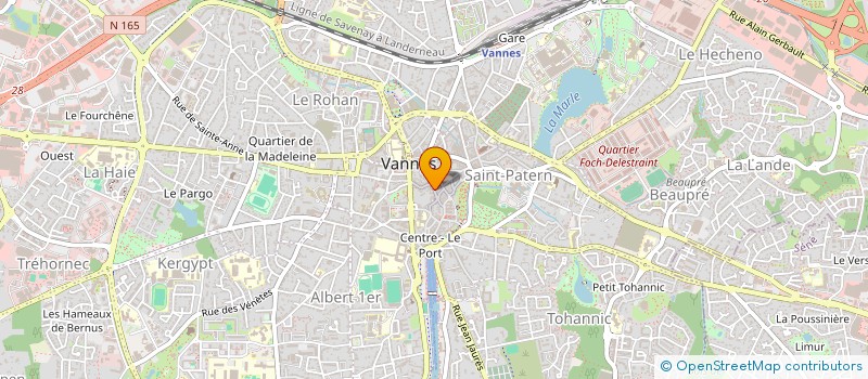 localisation de l'entreprise SCI AJEMA à VANNES