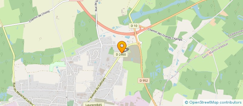 localisation de l'entreprise SCI AJFP à CHATEAUNEUF-SUR-LOIRE