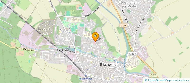 localisation de l'entreprise SCI AJIL  BISCHWILLER