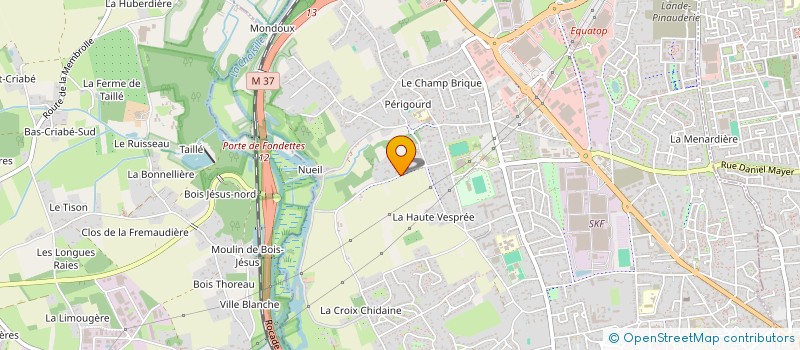 localisation de l'entreprise SCI AJILIMMO 2 à SAINT-CYR-SUR-LOIRE