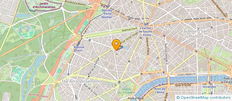 localisation de l'entreprise SCI AJJA  PARIS