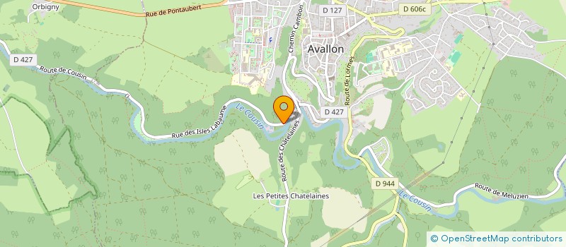 localisation de l'entreprise SCI AJJIL à AVALLON