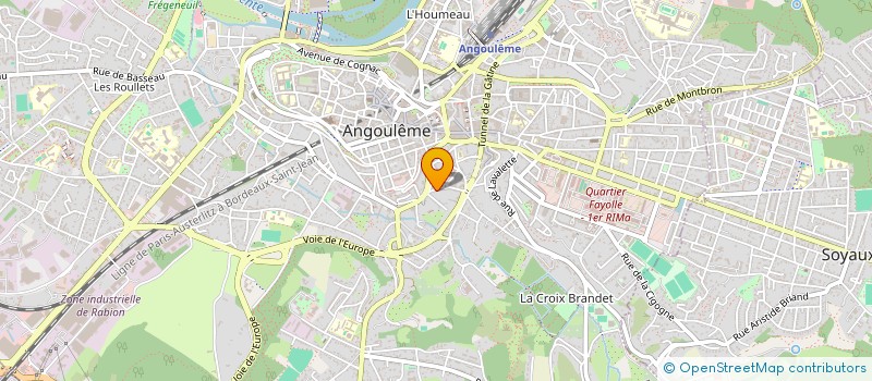 localisation de l'entreprise SCI AJL MAGENTA à ANGOULEME