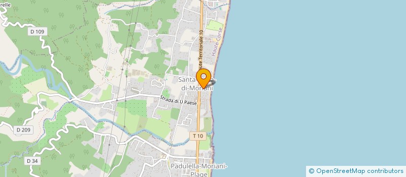 localisation de l'entreprise SCI AJM  SANTA-LUCIA-DI-MORIANI