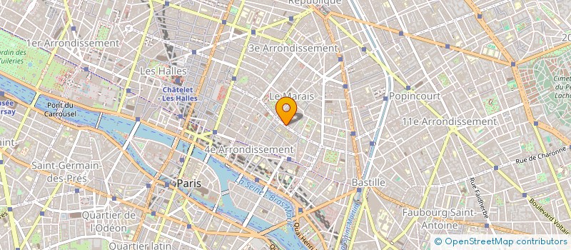 localisation de l'entreprise SCI AJM HAUTEVILLE  PARIS