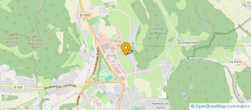 localisation de l'entreprise SCI AJM IMMO à VOIRON