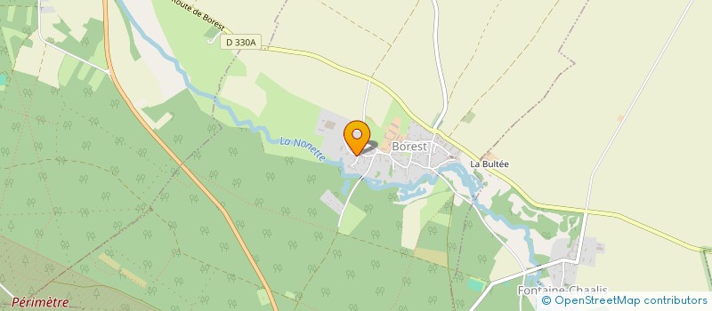 localisation de l'entreprise SCI AJM INVESTISSEMENTS  BOREST