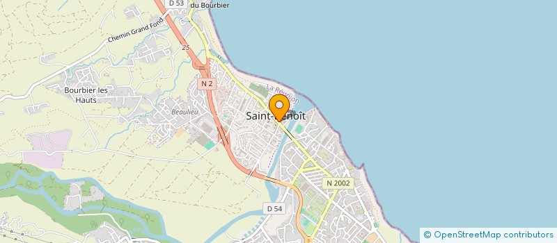 localisation de l'entreprise SCI AJMERI à SAINT-BENOIT