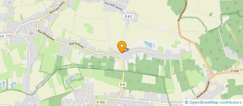 localisation de l'entreprise SCI AJMH  RAIMBEAUCOURT