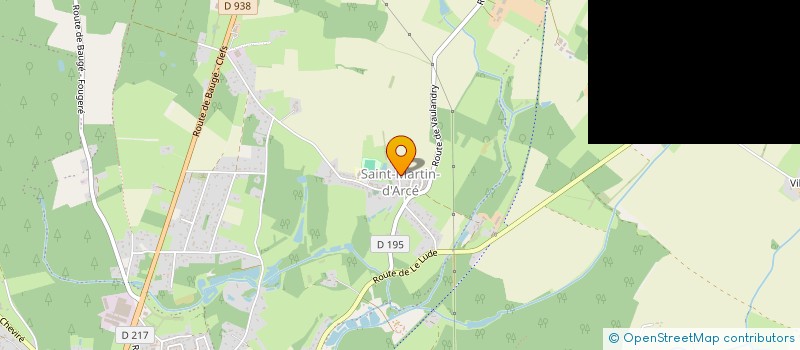 localisation de l'entreprise SCI AJMP  BAUGE-EN-ANJOU