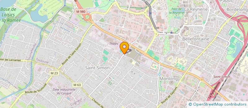 localisation de l'entreprise SCI AJN PATRIMOINE à TOULOUSE