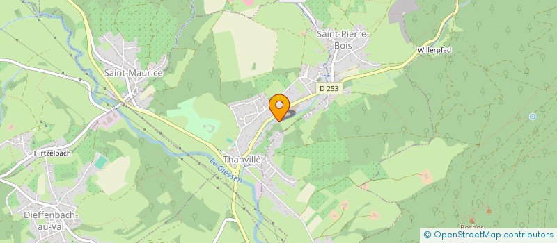 localisation de l'entreprise SCI AJOME  SAINT-MAURICE