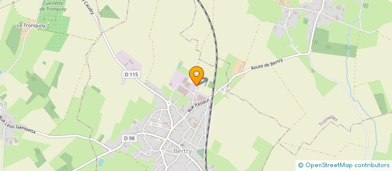 localisation de l'entreprise SCI AJP  TROISVILLES