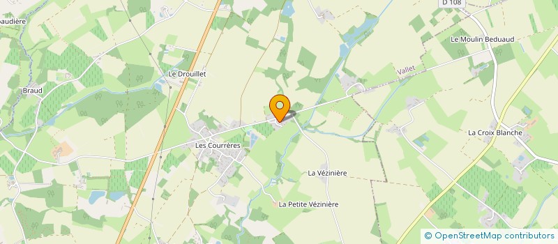 localisation de l'entreprise SCI AJPA  VALLET