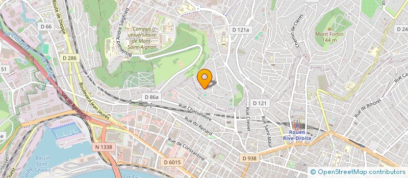 localisation de l'entreprise SCI AJS  MONT-SAINT-AIGNAN