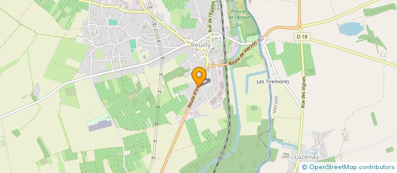 localisation de l'entreprise SCI AJTS à REUILLY