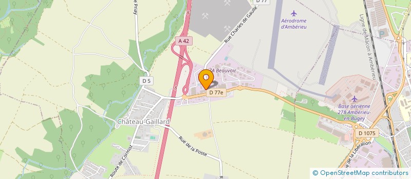 localisation de l'entreprise SCI AJVC à CHATEAU-GAILLARD