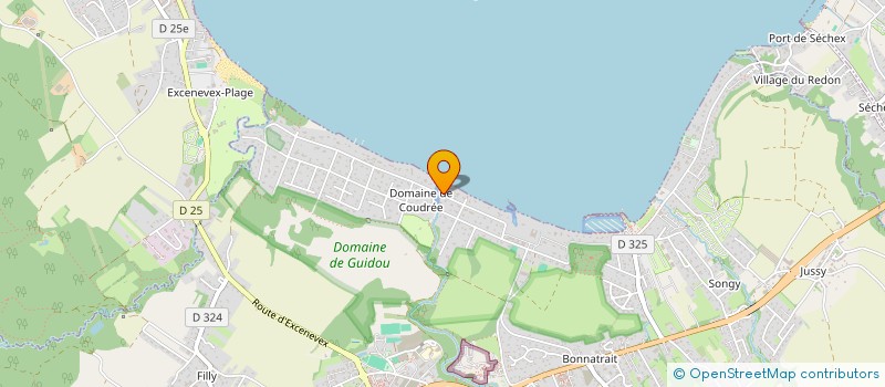 localisation de l'entreprise SCI AJWAD LEMAN  SCIEZ