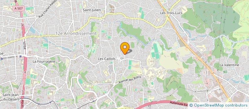 localisation de l'entreprise SCI AK à MARSEILLE