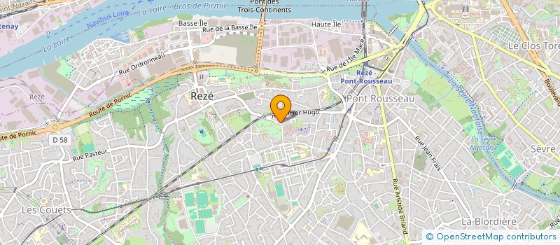 localisation de l'entreprise SCI AKA  REZE