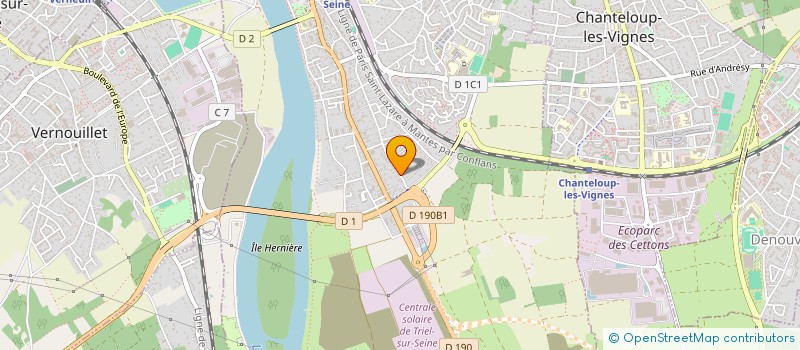 localisation de l'entreprise SCI AKA  TRIEL-SUR-SEINE