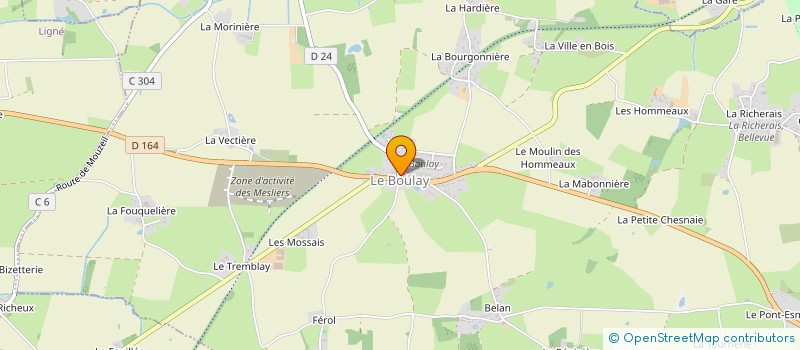 localisation de l'entreprise SCI AKA IMMO  MOUZEIL