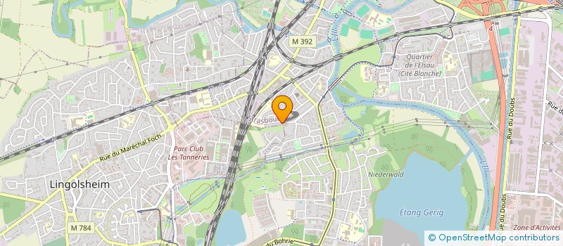 localisation de l'entreprise SCI AKAGUNDUZ  STRASBOURG