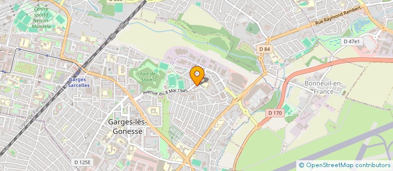 localisation de l'entreprise SCI AKAK à GARGES-LES-GONESSE