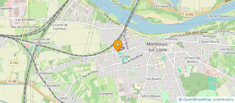localisation de l'entreprise SCI AKAKUS  MONTLOUIS-SUR-LOIRE