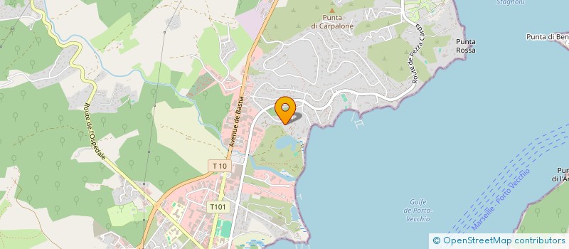 localisation de l'entreprise SCI AKAMA 2 à PORTO-VECCHIO
